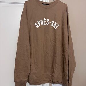 Vici Brown 'Après-Ski' Sweatshirt